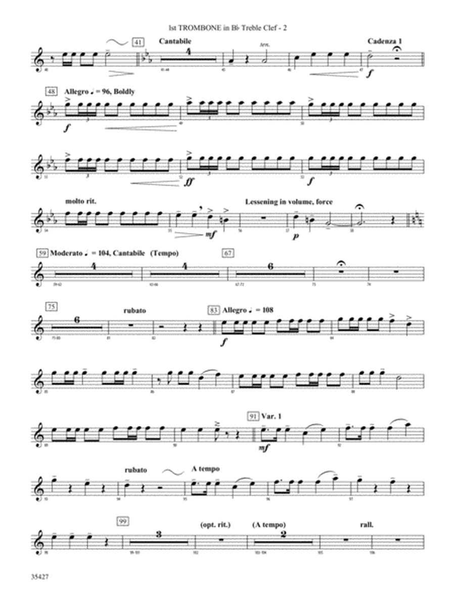 Fantasie Brillante: (wp) 1st B-flat Trombone T.C.
