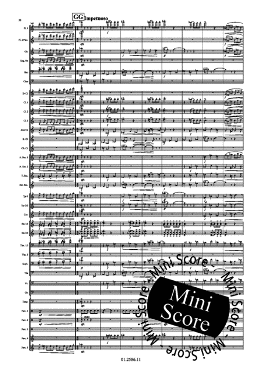 Skies Concert Band scores gallery preview page 46
