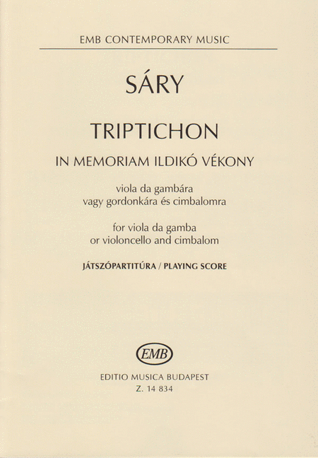 Triptichon - in Memoriam Ildiko Vékony