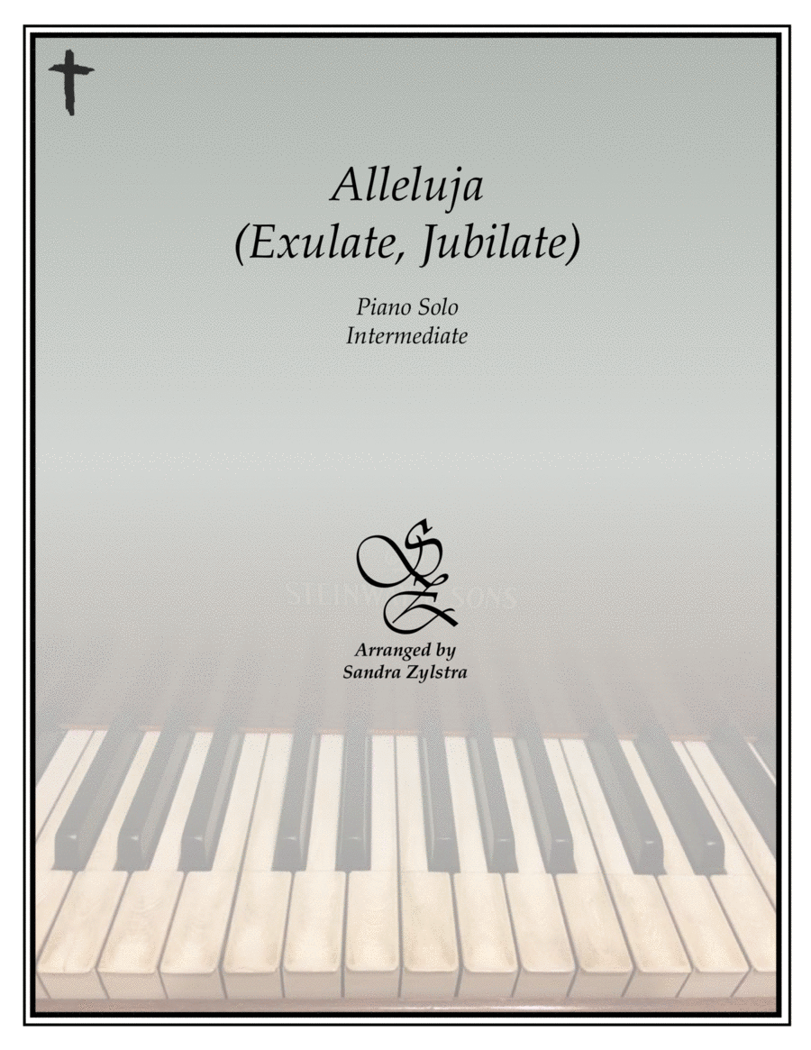 Alleluja (Exultate, jublilate) -Mozart (intermediate piano solo) image number null