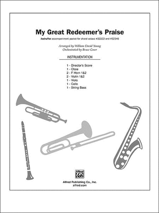 Book cover for My Great Redeemer's Praise