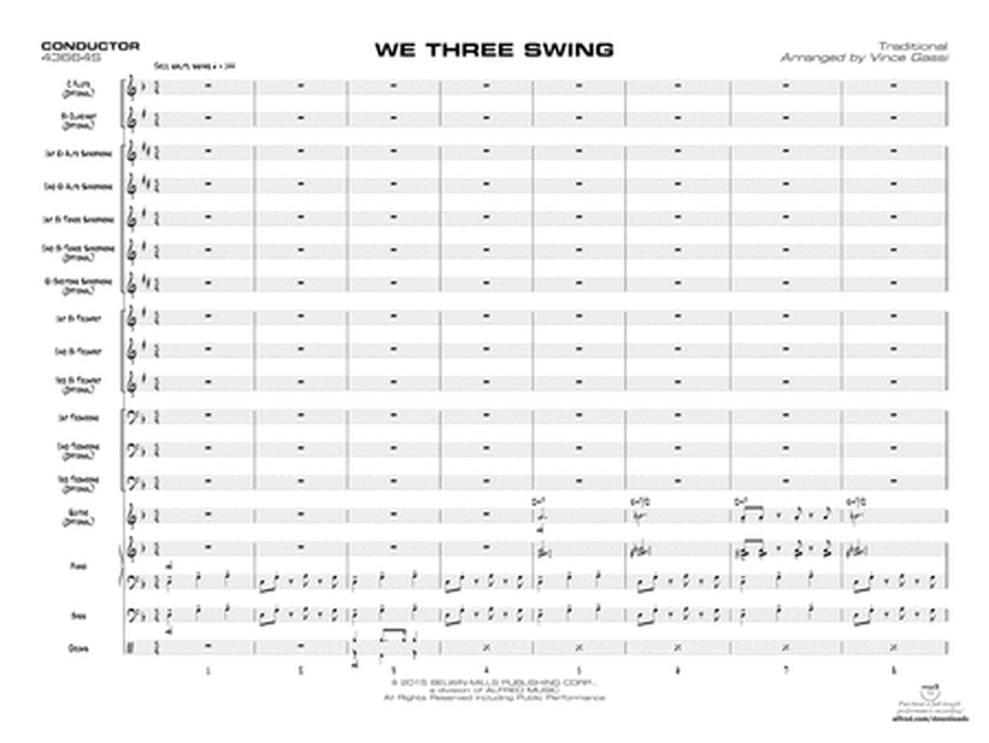 We Three Swing: Score