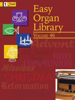 Book cover for Easy Organ Library, Vol. 46