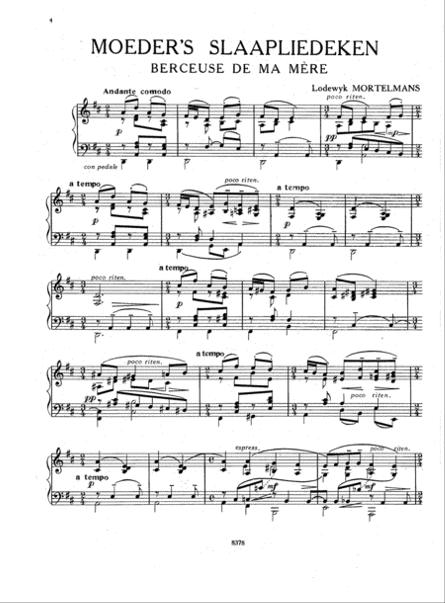 Piano Miniatures - 1 Piano Solo scores gallery preview page 4