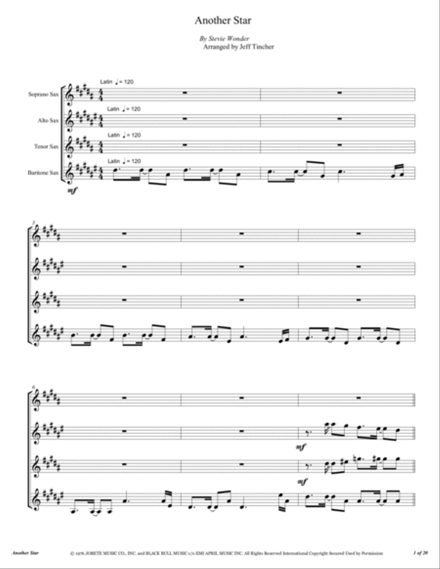 Another Star Woodwind Quartet scores gallery preview page 2