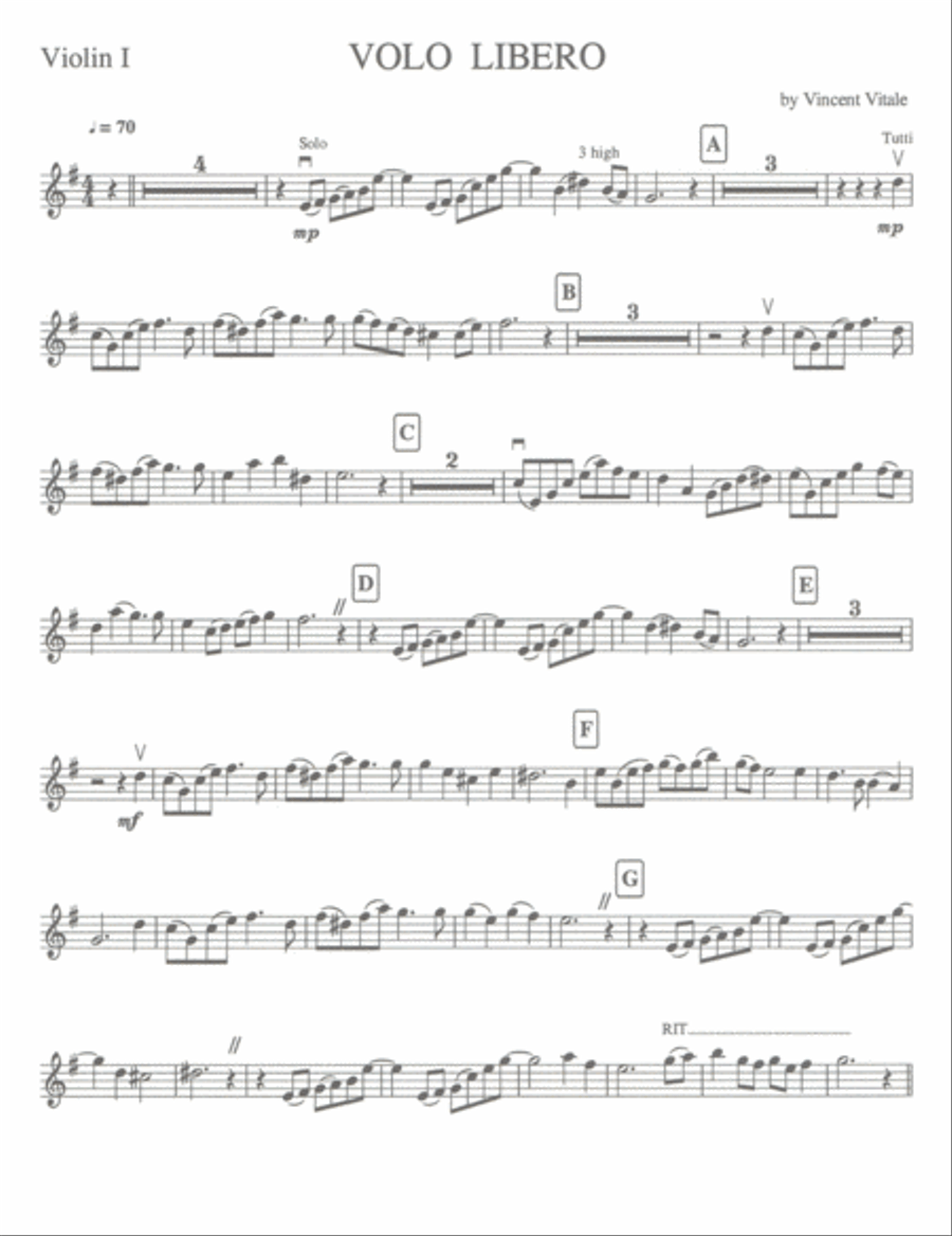 VOLO LIBERO VOLO LIBERO String Orchestra scores gallery preview page 6