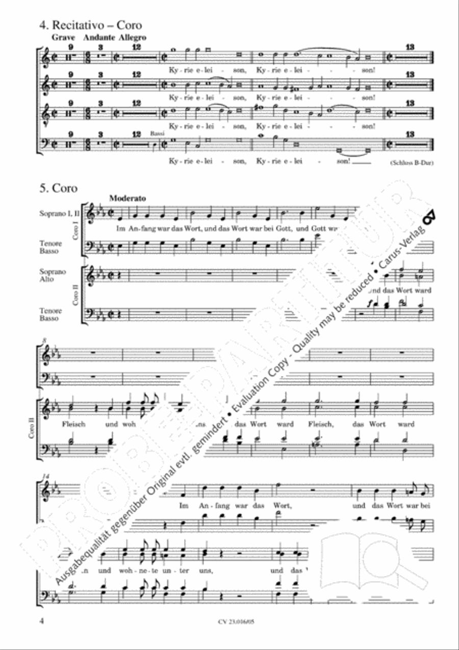 Weihnachtskantilene Weihnachtskantilene SSAATB scores gallery preview page 5