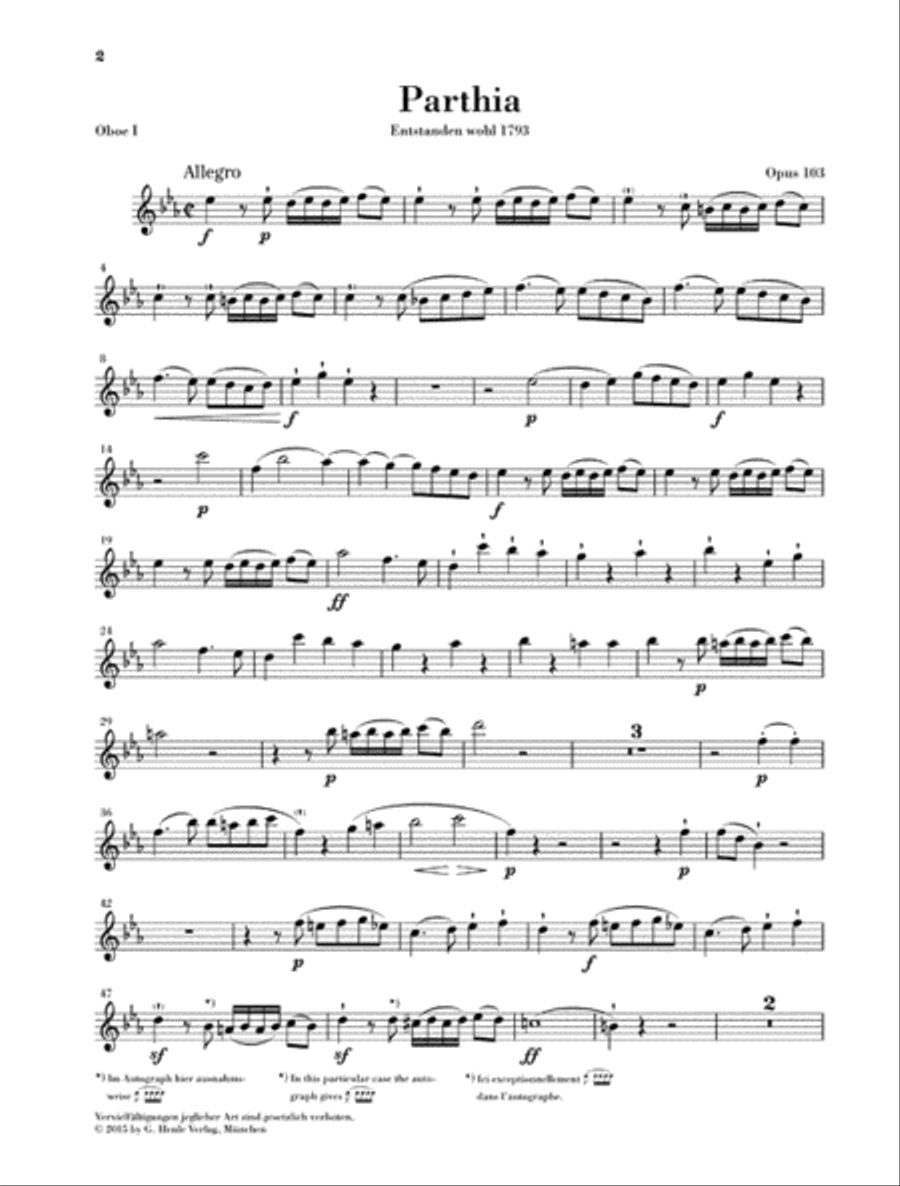 Parthia Op. 103 - Rondo WoO 25 Chamber Music scores gallery preview page 8