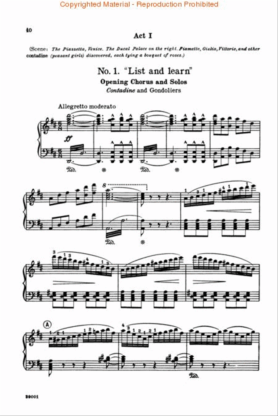 The Gondoliers Voice scores gallery preview page 3