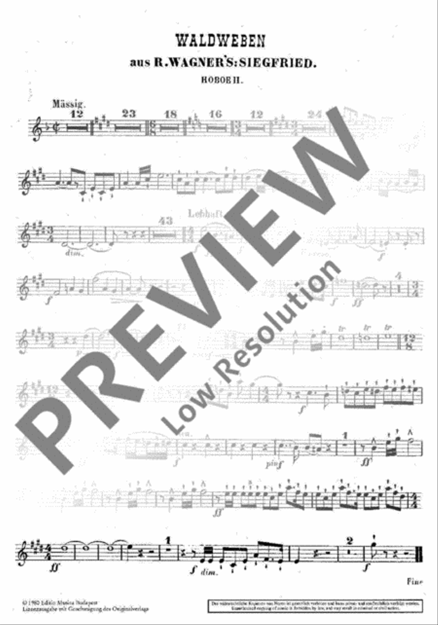 Siegfried Orchestra scores gallery preview page 8