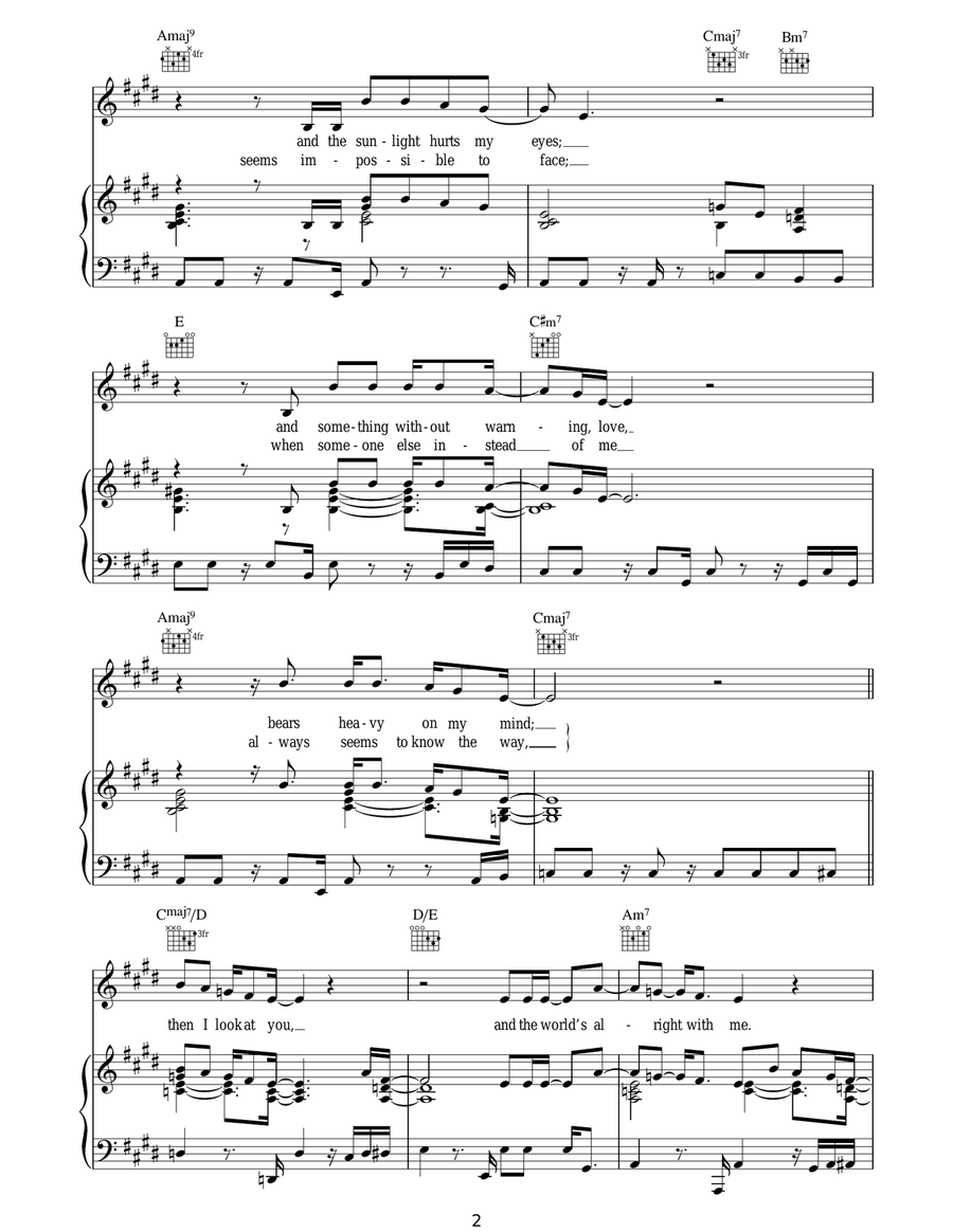 Lovely Day Lovely Day Acoustic Guitar scores gallery preview page 2