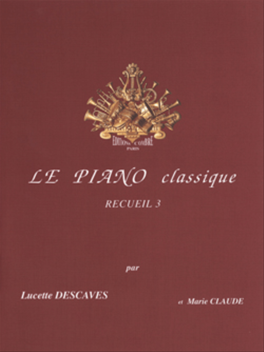 Le Piano classique - Volume 3 Piano Solo scores gallery preview page 1