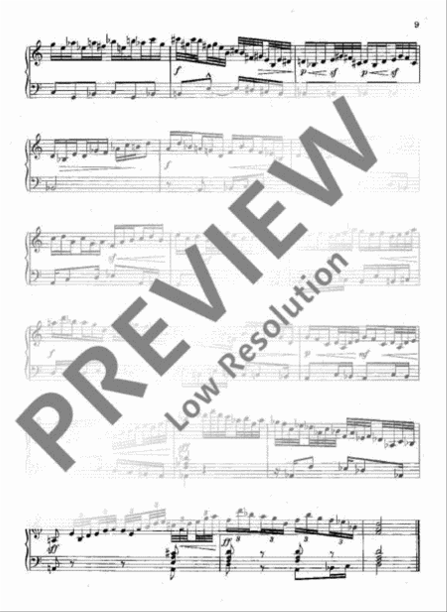 Gradus ad Parnassum Accordion scores gallery preview page 10