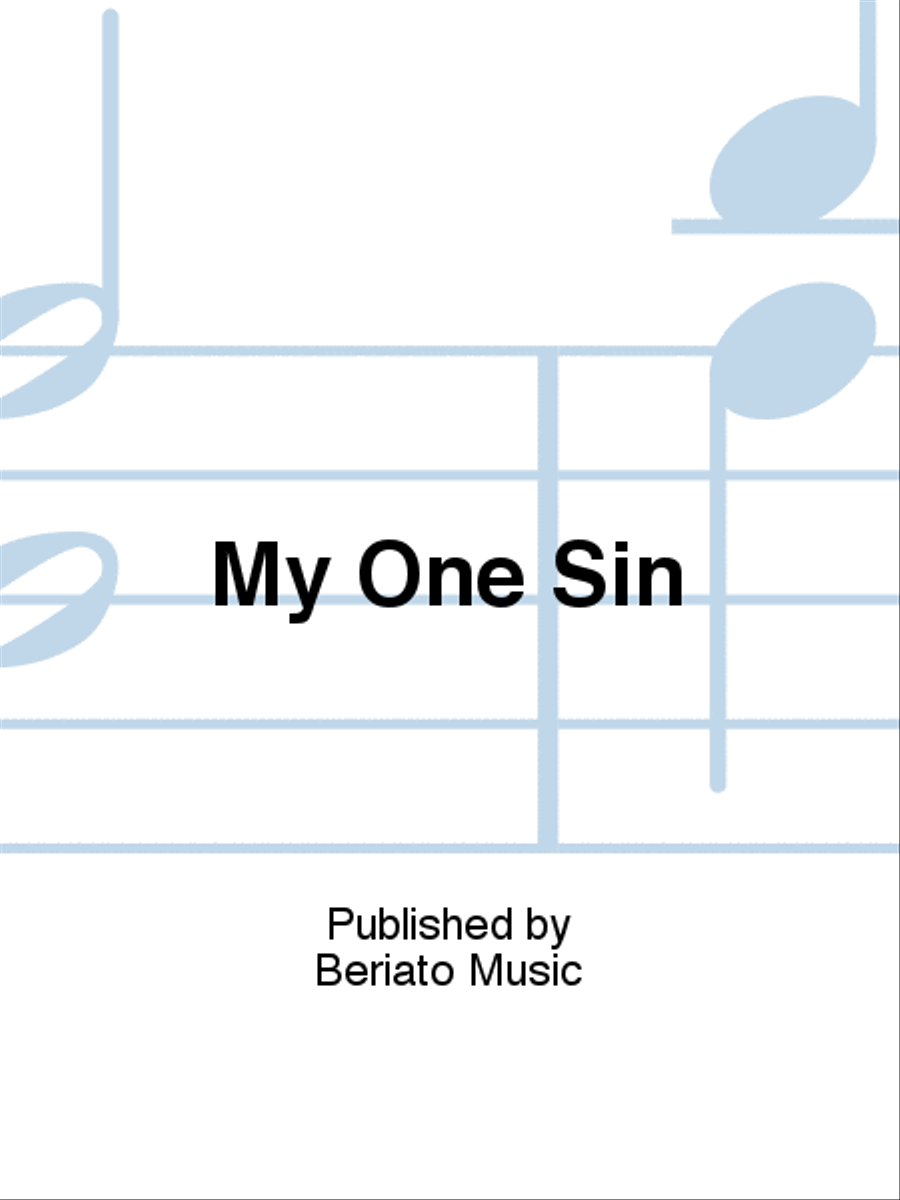 My One Sin