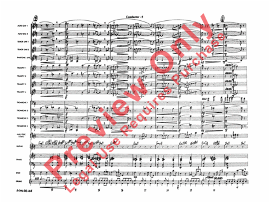 A Time for Love Jazz Ensemble scores gallery preview page 8