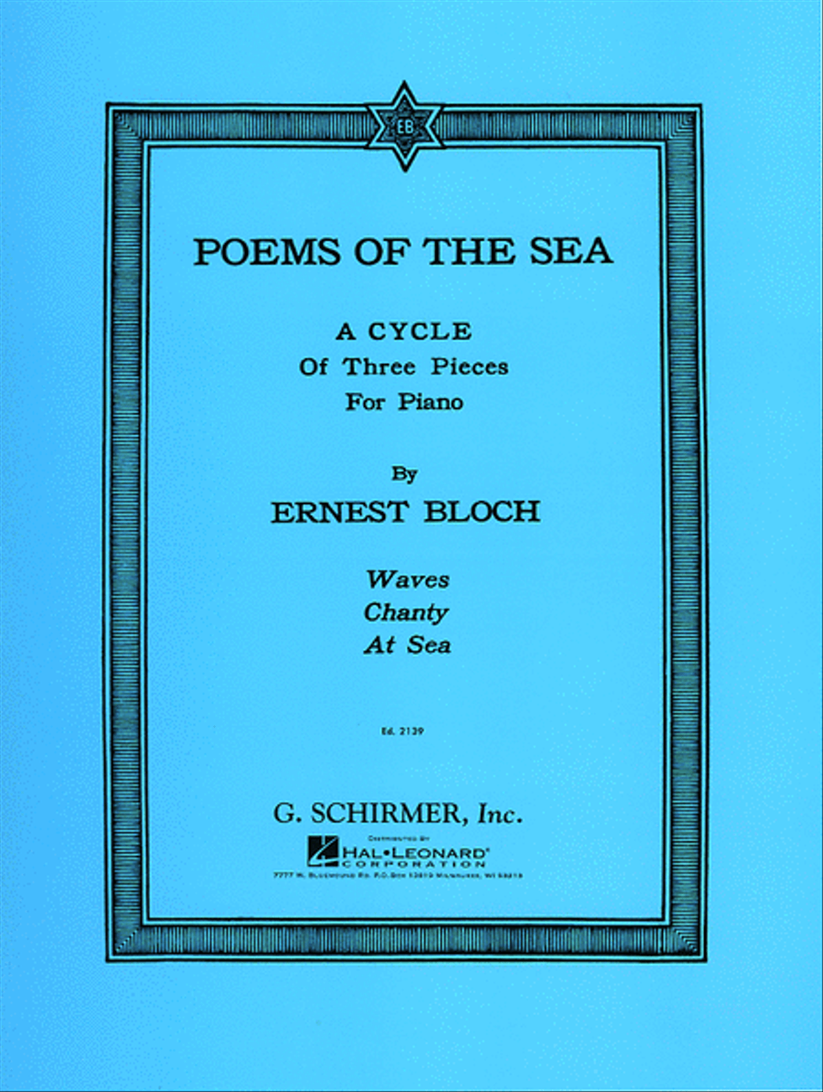 Poems of the Sea Poems of the Sea Piano Solo scores gallery preview page 1