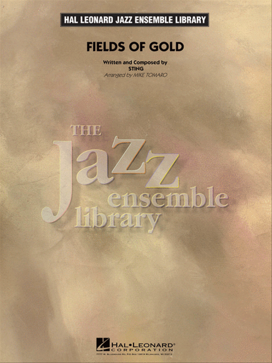 Fields of Gold Jazz Ensemble scores gallery preview page 1
