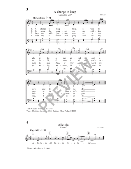 Alice Parker's Melodious Accord Hymnal
