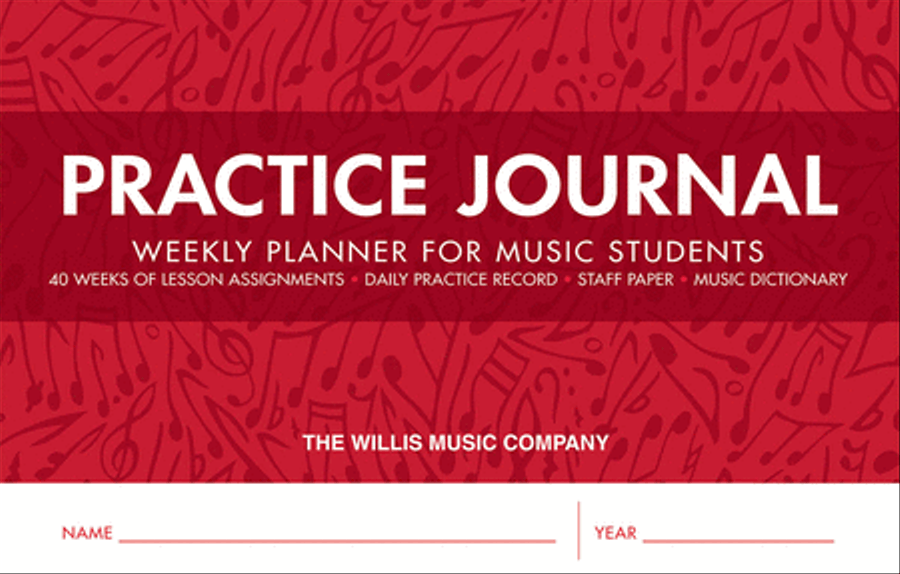 Practice Journal Collection / Songbook scores gallery preview page 1
