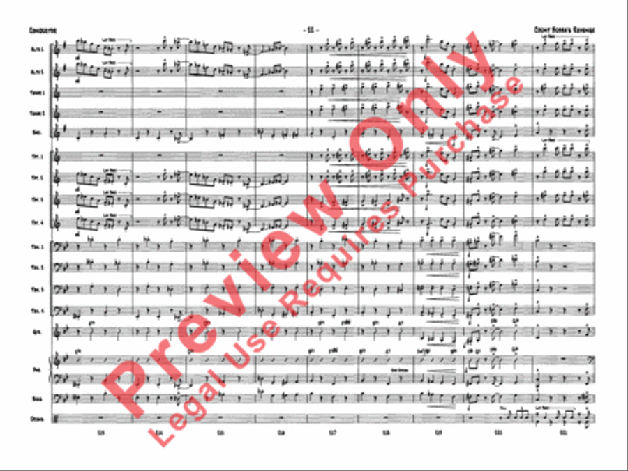 Count Bubba's Revenge Jazz Ensemble scores gallery preview page 24