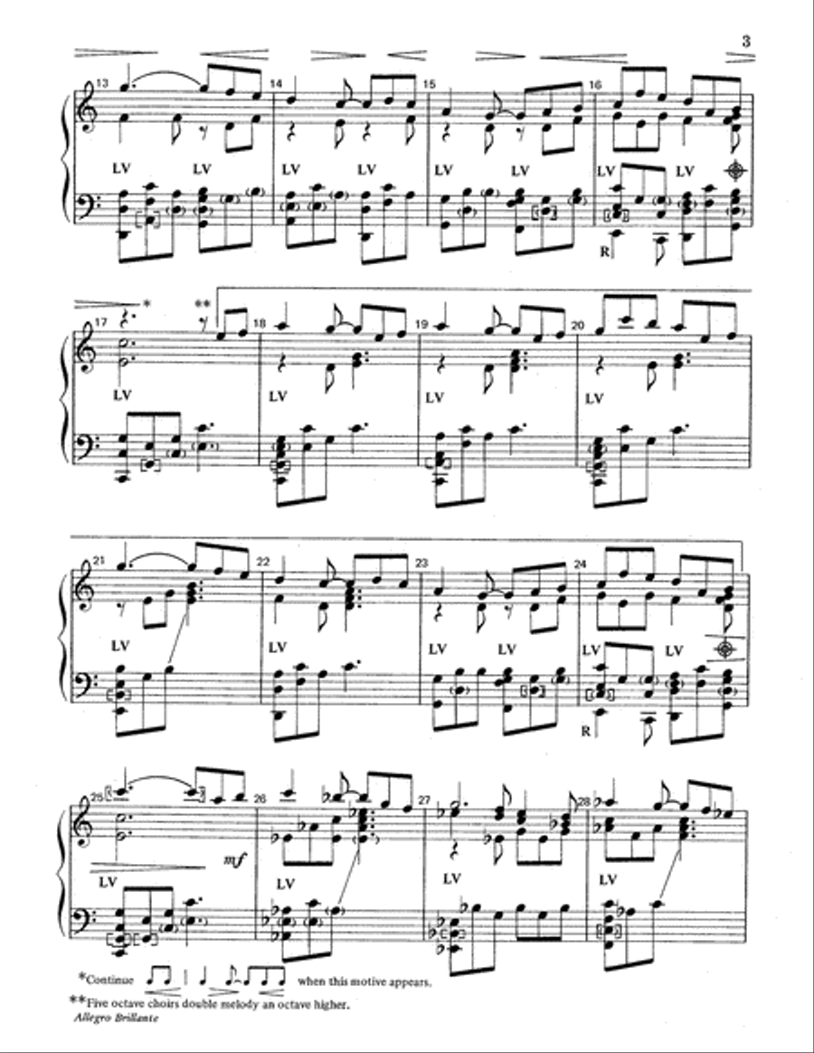 Allegro Brillante Allegro Brillante 5-Octaves scores gallery preview page 3