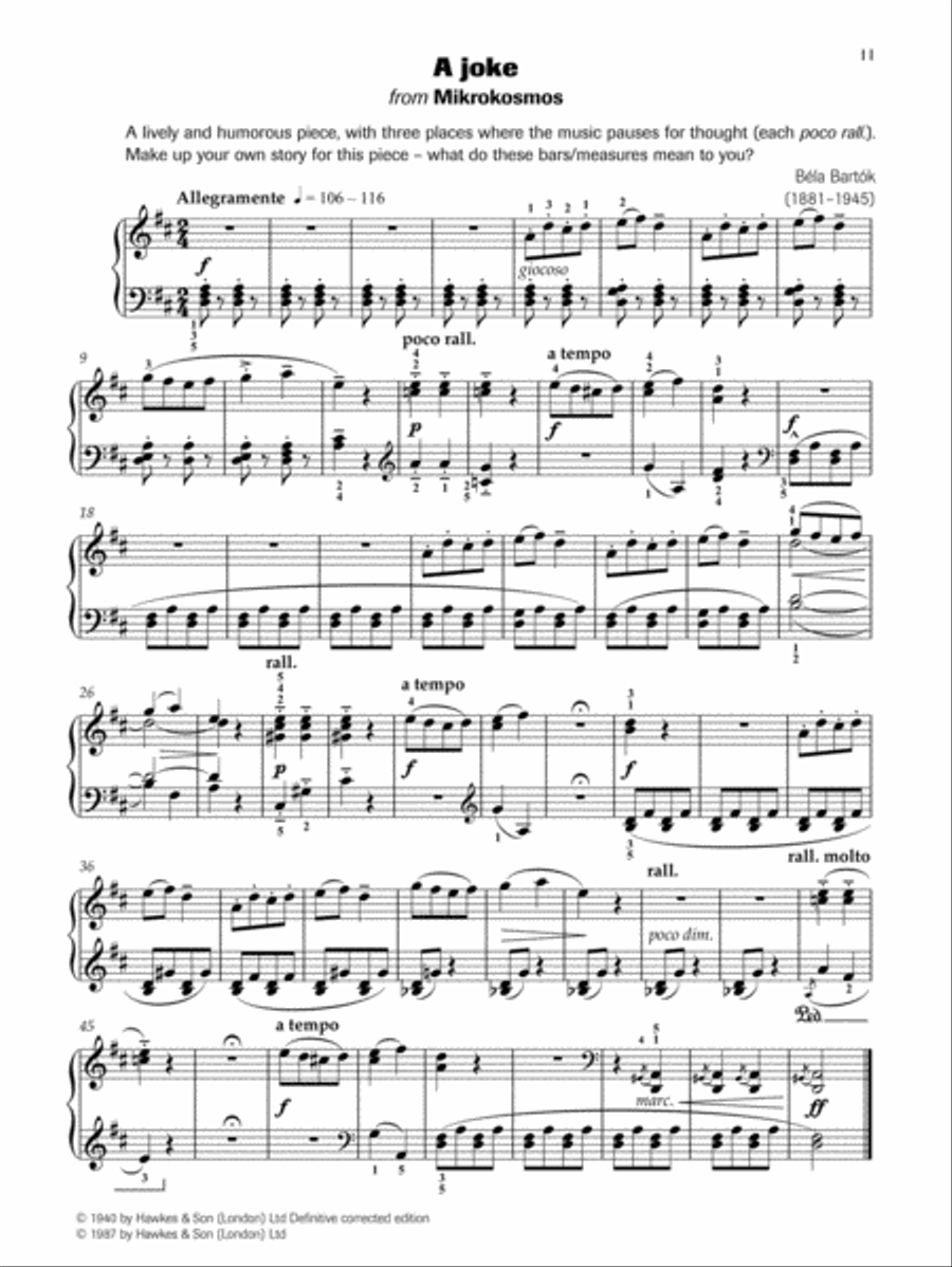 Keynotes, Grades 2-3 Easy Piano scores gallery preview page 3