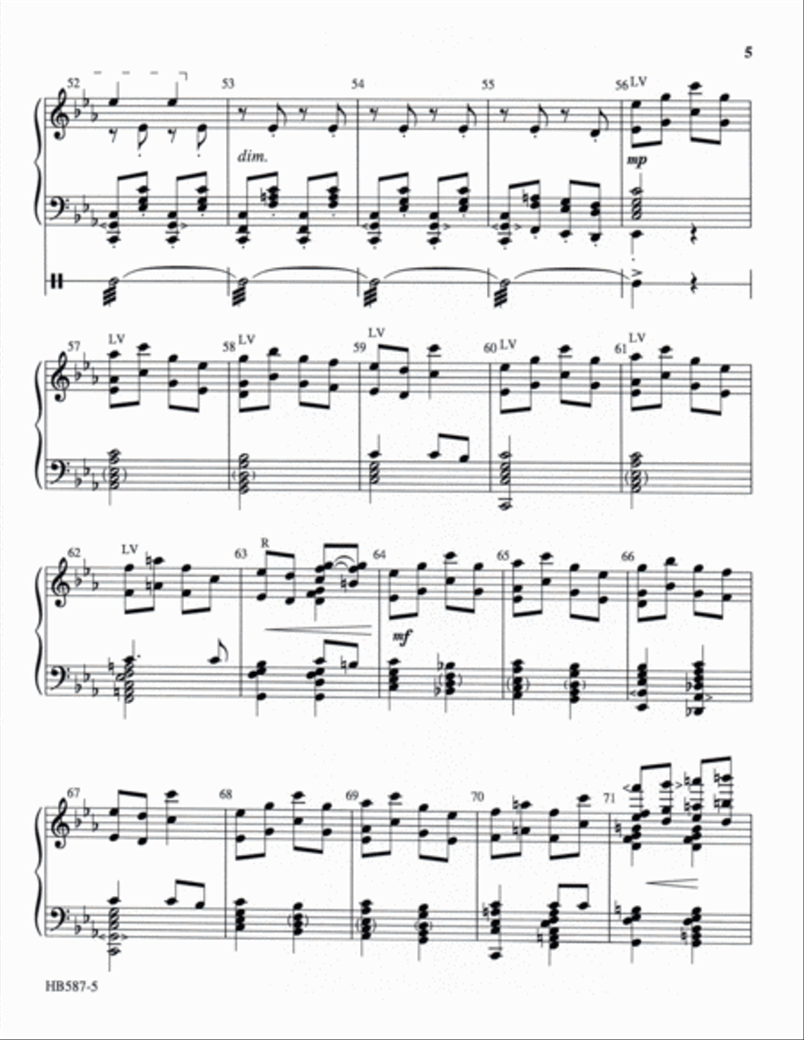 Lift Up the Gates Eternal 5-Octaves scores gallery preview page 5