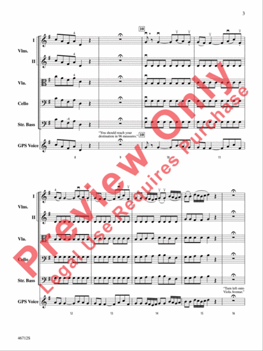 GPS String Orchestra scores gallery preview page 4