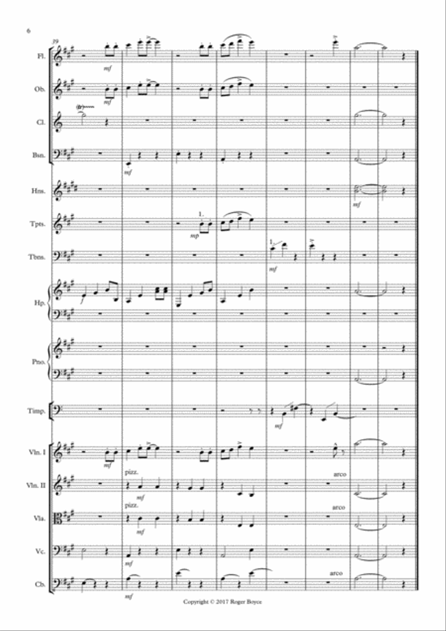 Splash Dash Dance Splash Dash Dance Full Orchestra scores gallery preview page 6