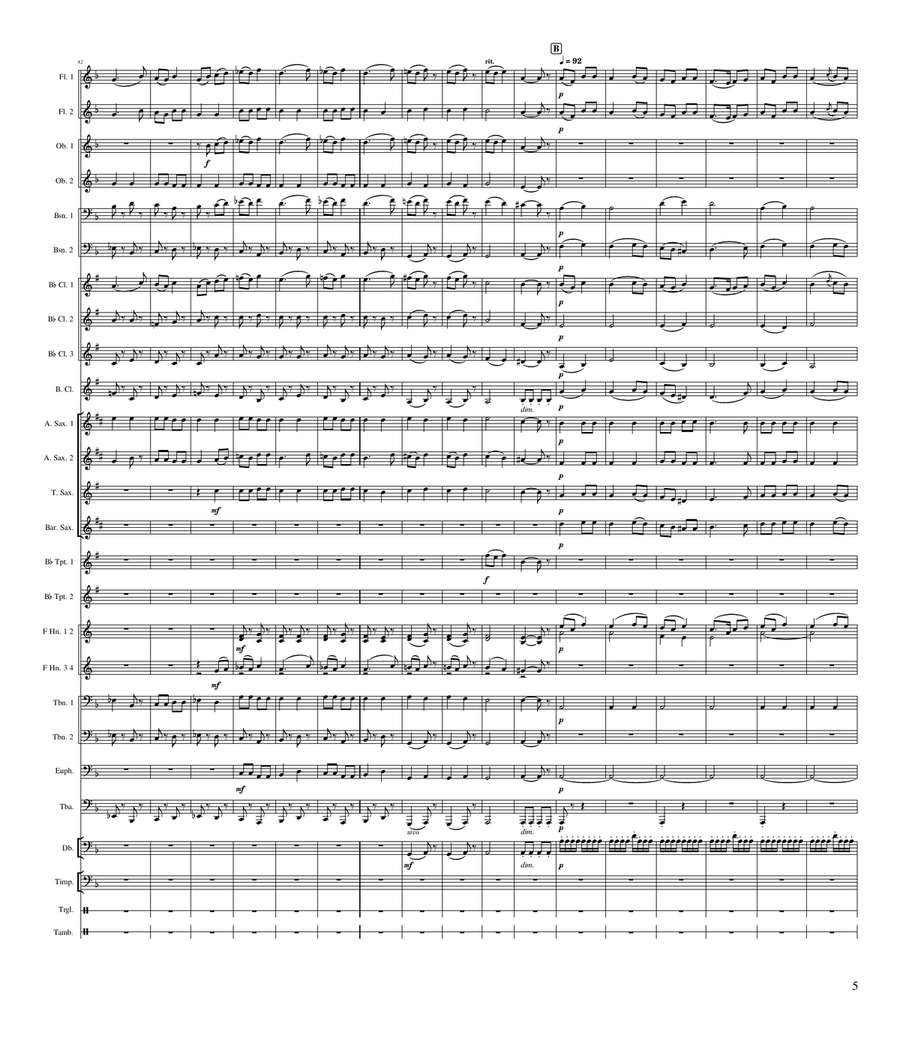 The Tsar's Bride: Chorus and Dance Choir scores gallery preview page 5