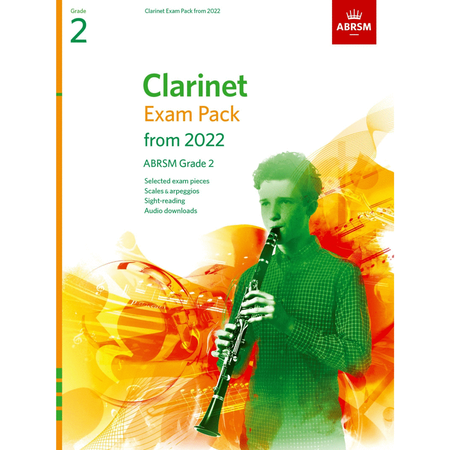 Clarinet Exam Pack from 2022, ABRSM Grade 2 Clarinet - Sheet Music