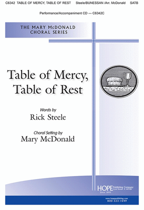Book cover for Table of Mercy, Table of Rest