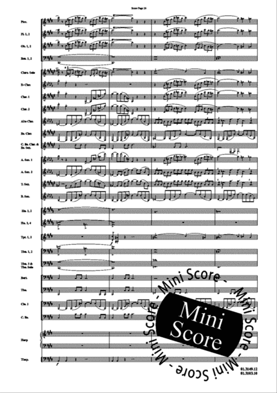 Scheherazade Concert Band scores gallery preview page 30