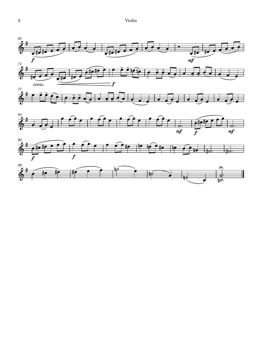 Carol of the Bells Violin and Viola Duet String Duet scores gallery preview page 6