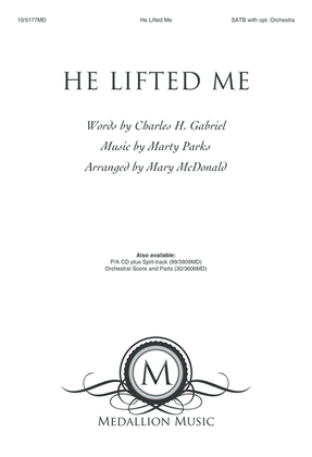 Book cover for He Lifted Me