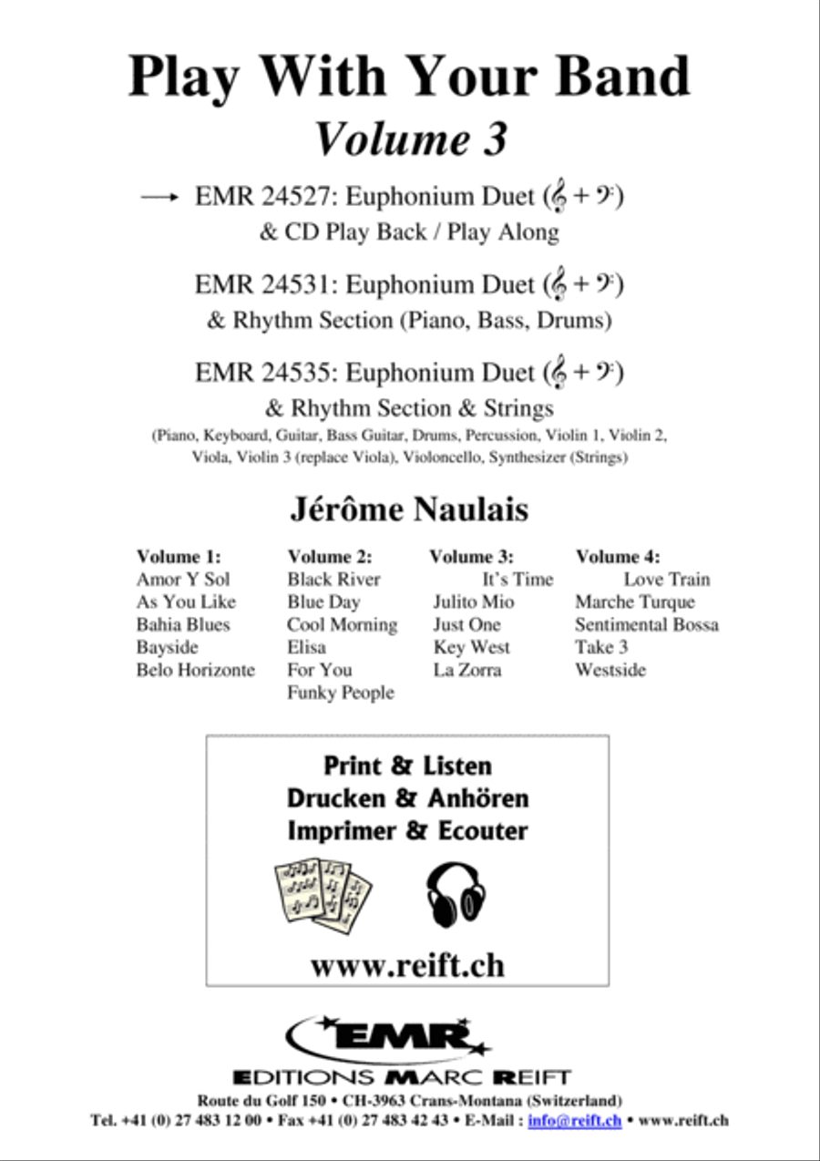 Play With Your Band Volume 3 Euphonium Duet scores gallery preview page 2