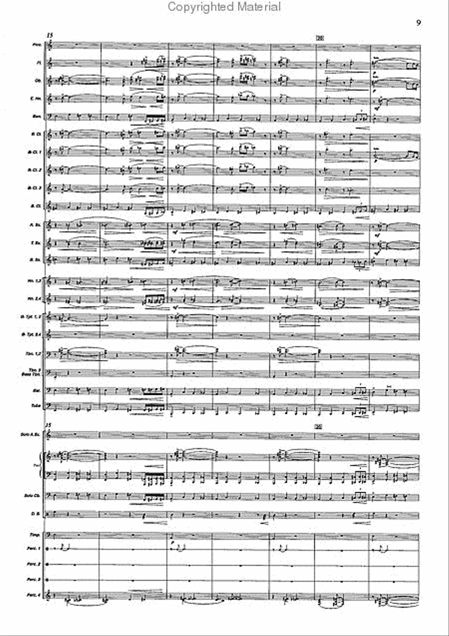 Concertango Concert Band scores gallery preview page 10