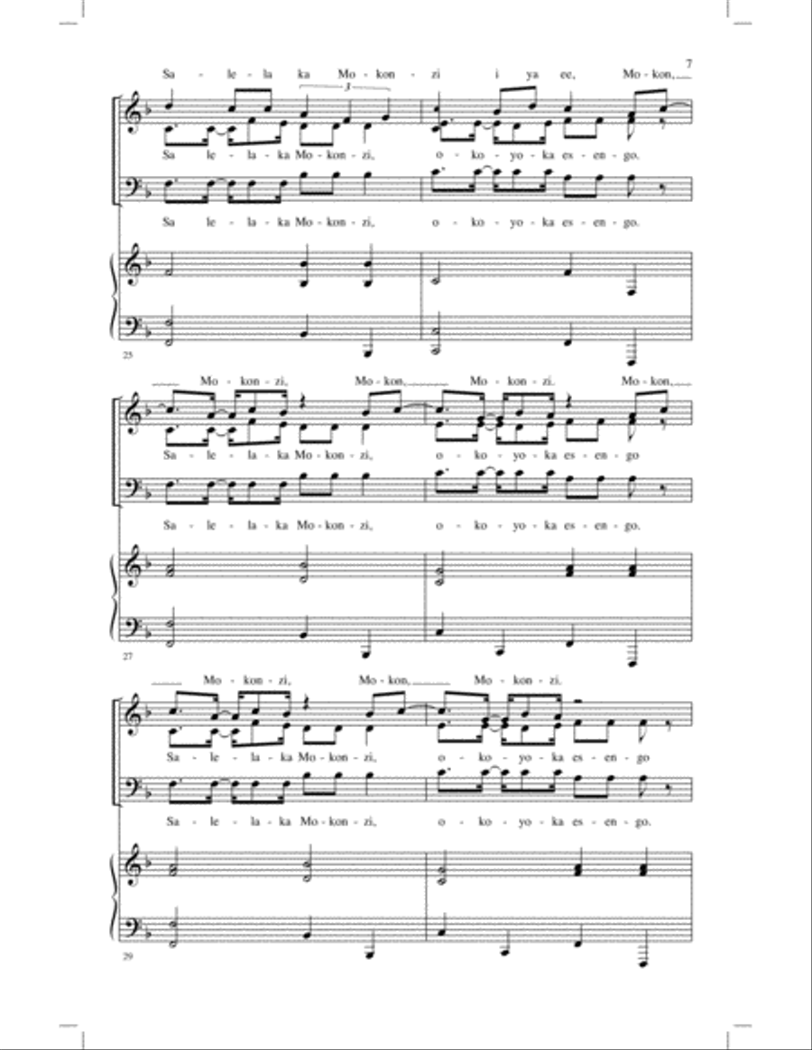 Bolingo Bolingo 3-Part scores gallery preview page 5