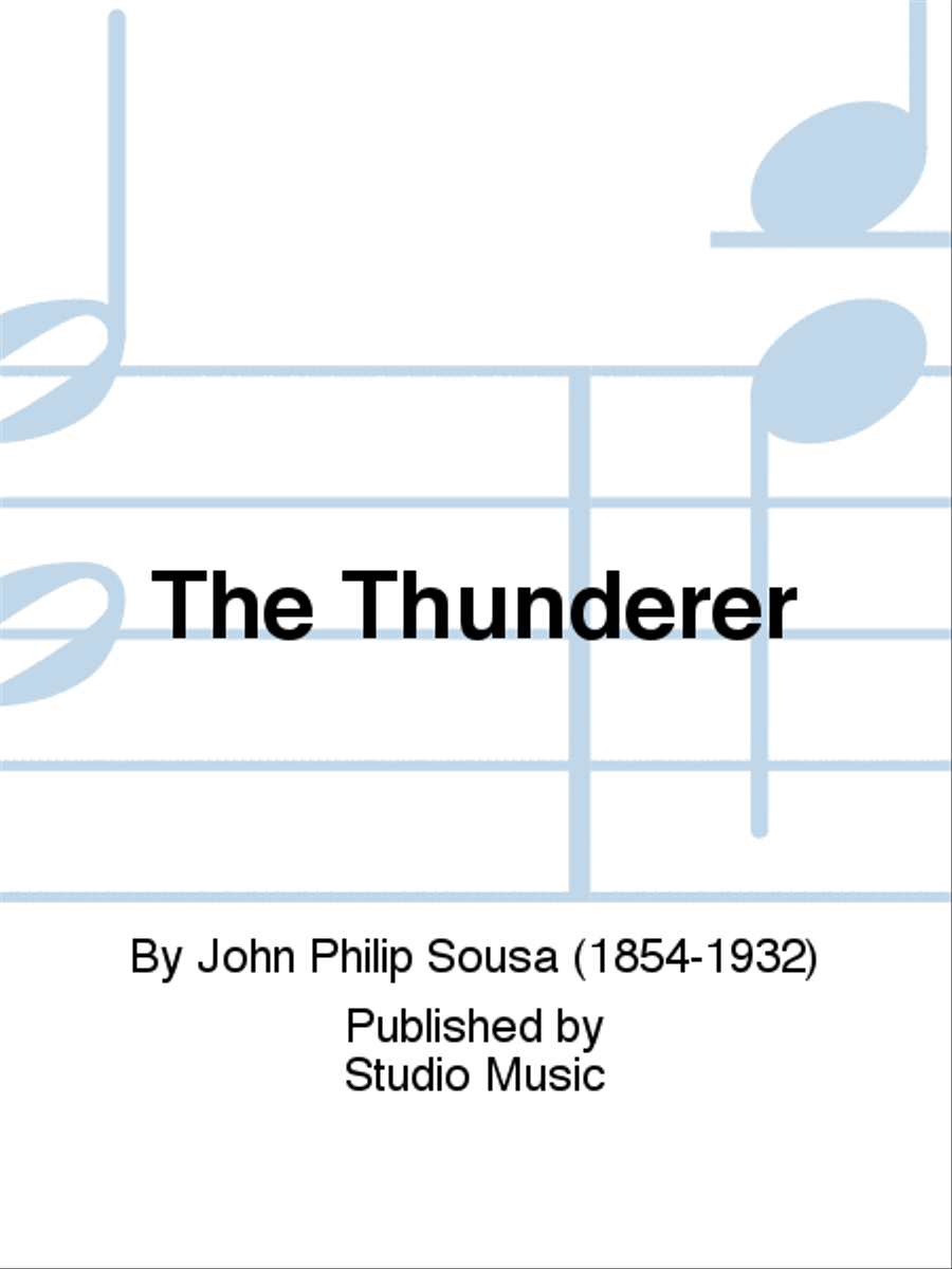 The Thunderer Brass Band scores gallery preview page 1