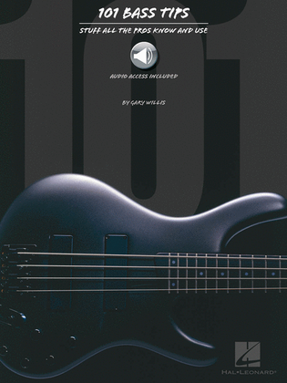 Book cover for 101 Bass Tips