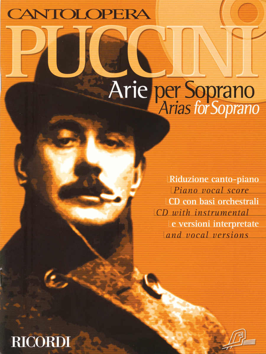 Cantolopera: Puccini Arias for Soprano Volume 1 Voice Solo scores gallery preview page 1