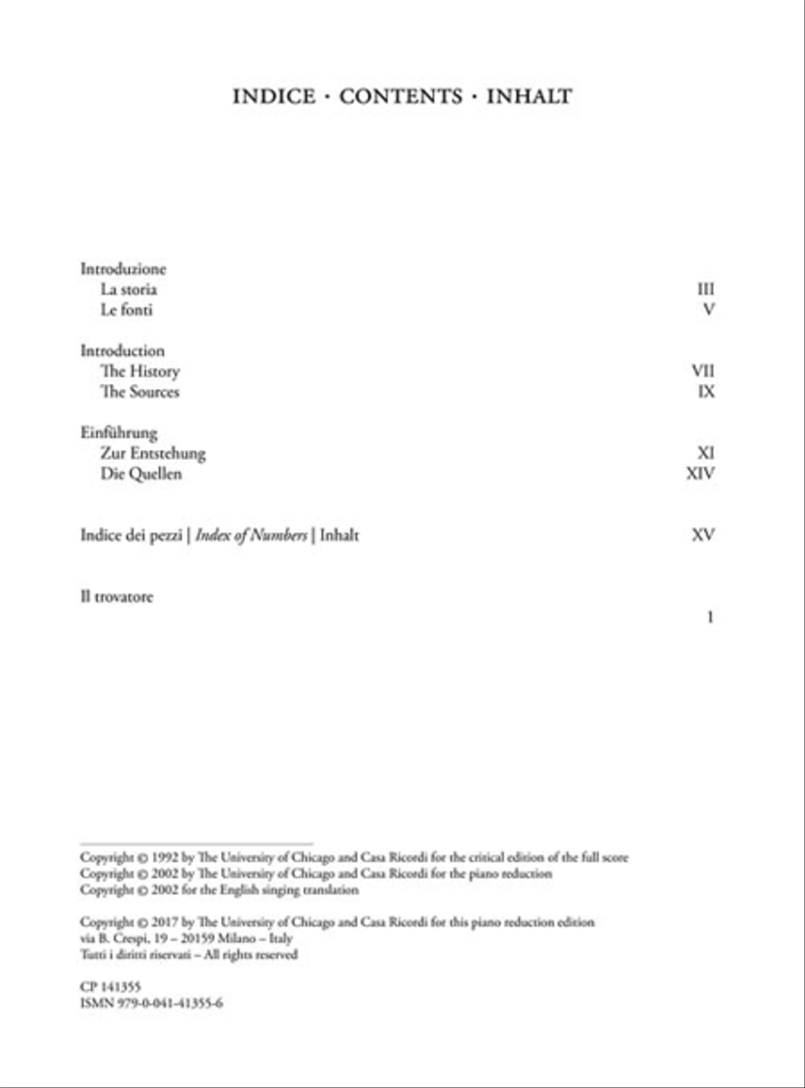 Il Trovatore Il Trovatore Voice scores gallery preview page 3