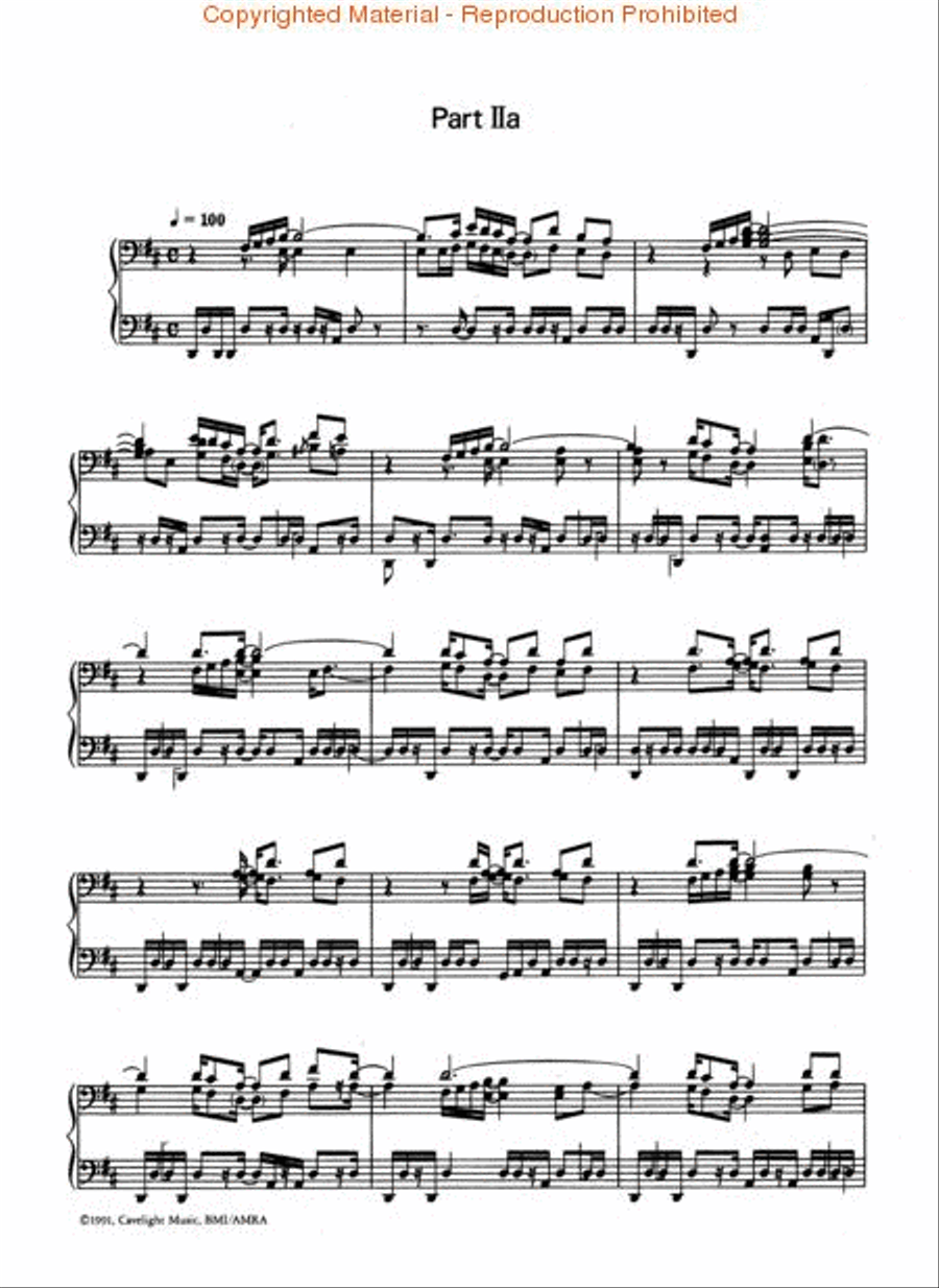 The Köln Concert Piano Solo scores gallery preview page 3
