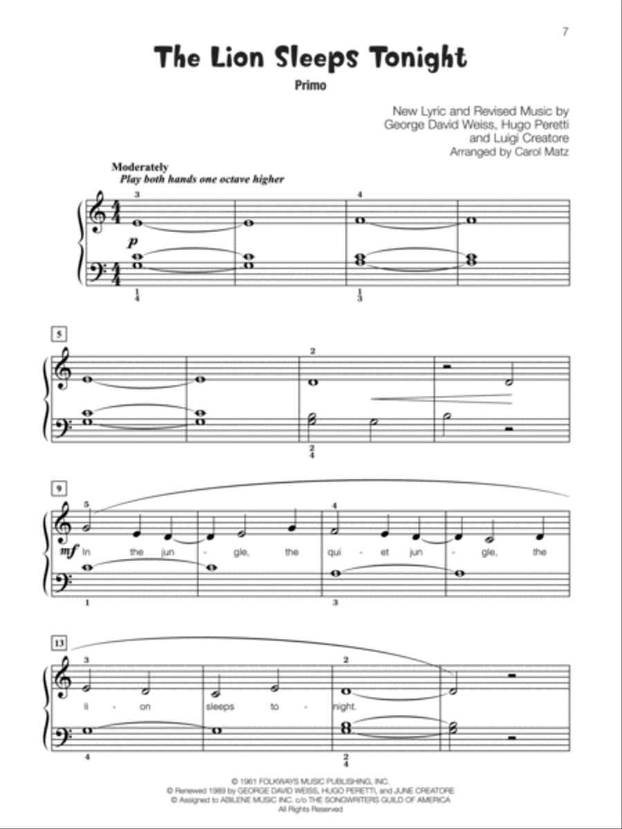 Famous & Fun Pop Duets, Book 2 Small Ensemble scores gallery preview page 3