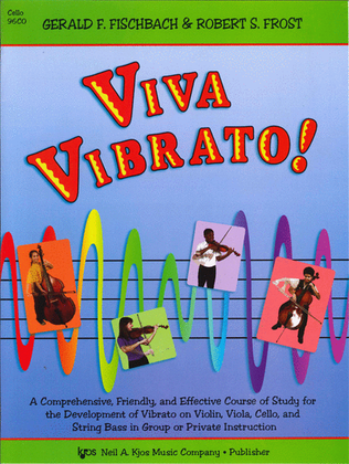 Book cover for Viva Vibrato! - Cello