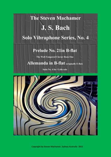 Prelude and Allemanda in B-flat for solo vibraphone