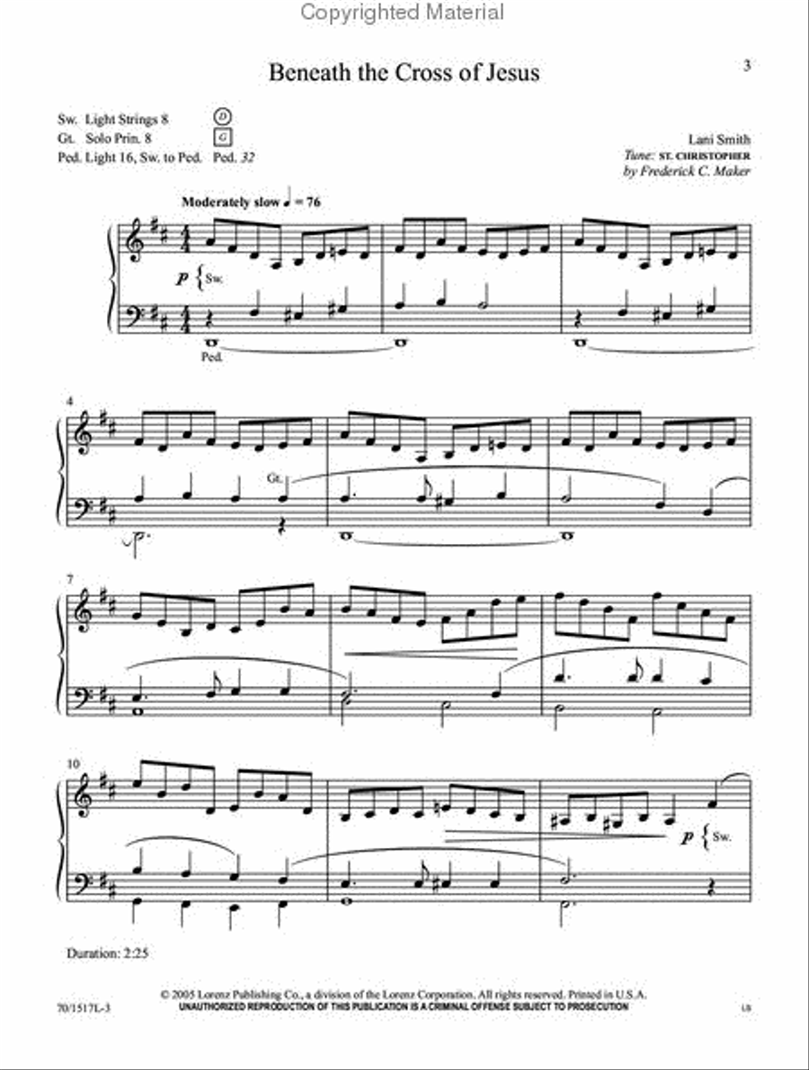 Come to the Altar Come to the Altar Organ Solo scores gallery preview page 2