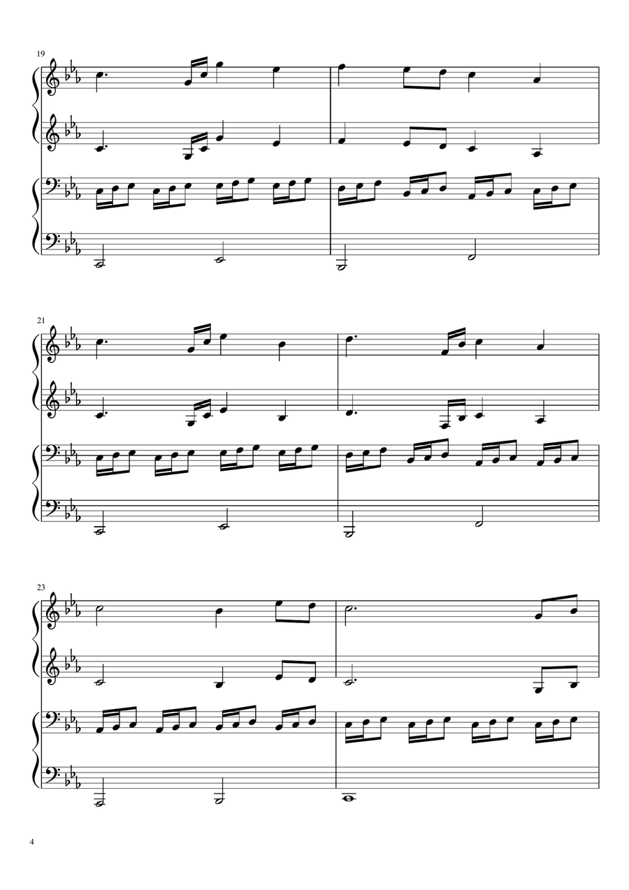 Transformers: Arrival To Earth Easy Piano scores gallery preview page 4