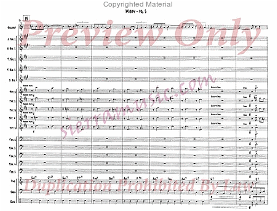 Kansas City Suite Jazz Ensemble scores gallery preview page 4