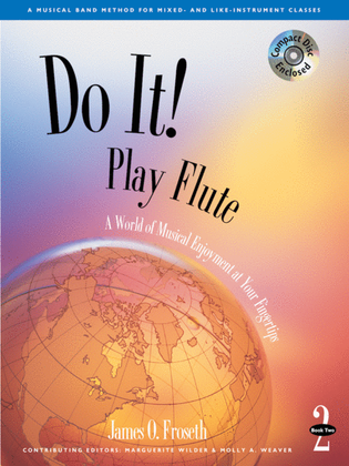Book cover for Do It! Play Flute - Book 2 with MP3s